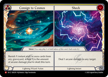 Consign to Cosmos <> Shock